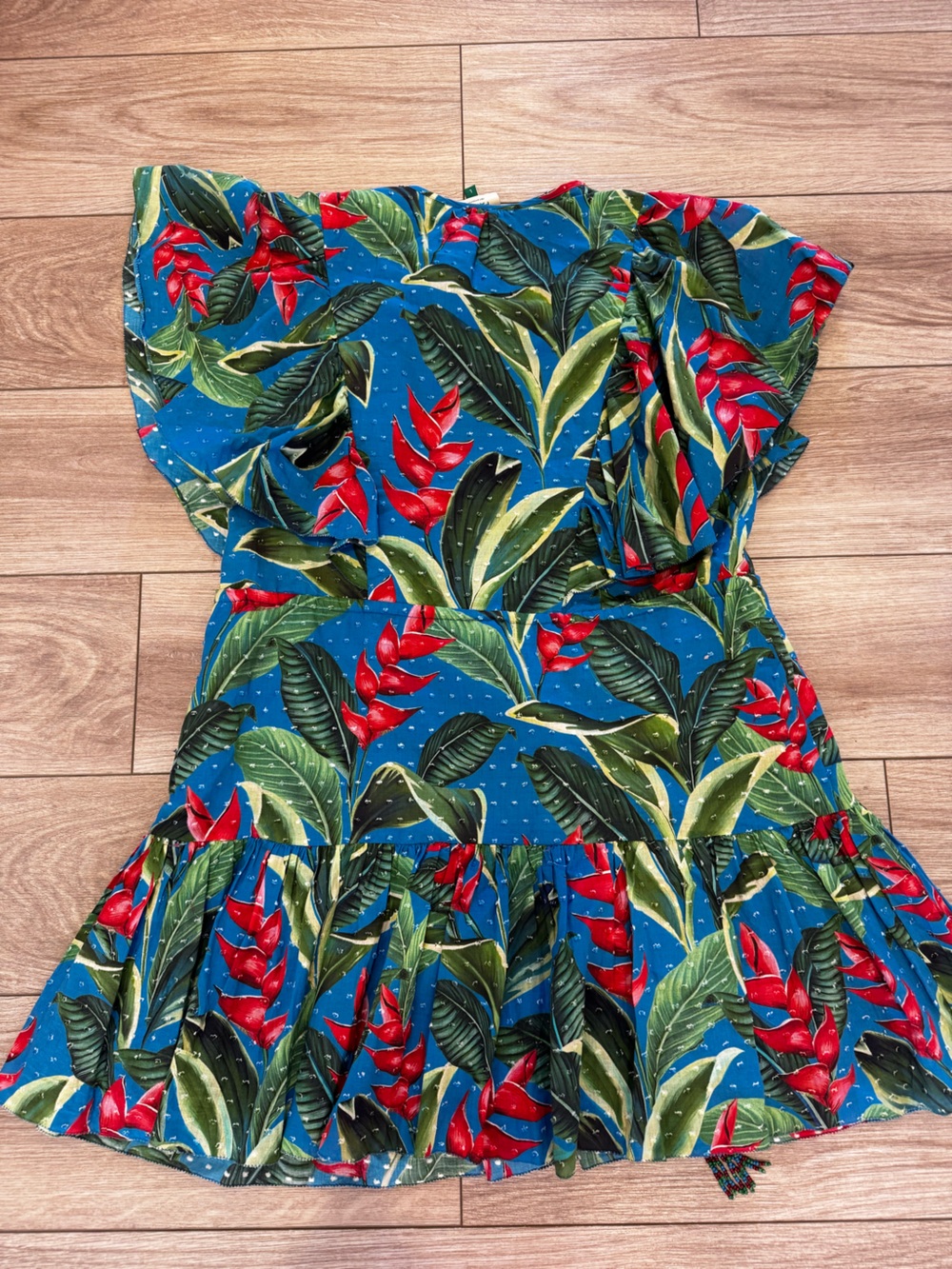 FARM Rio Garden Mini Dress Size Large - Picture 4 of 5